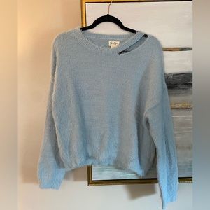 Jessica Simpson super soft light blue sweater
